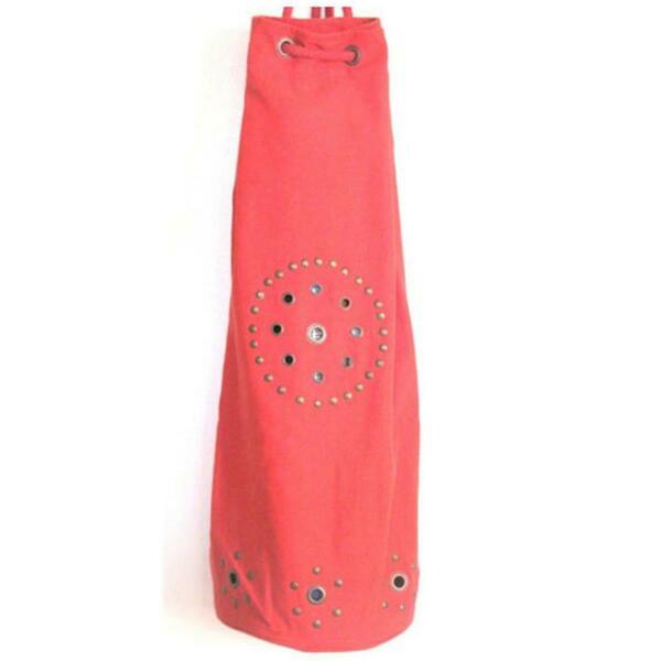 Kushoasis Yoga Bag - Omsutra Chakra Rivet Bag - Color - Red OM101011-Red